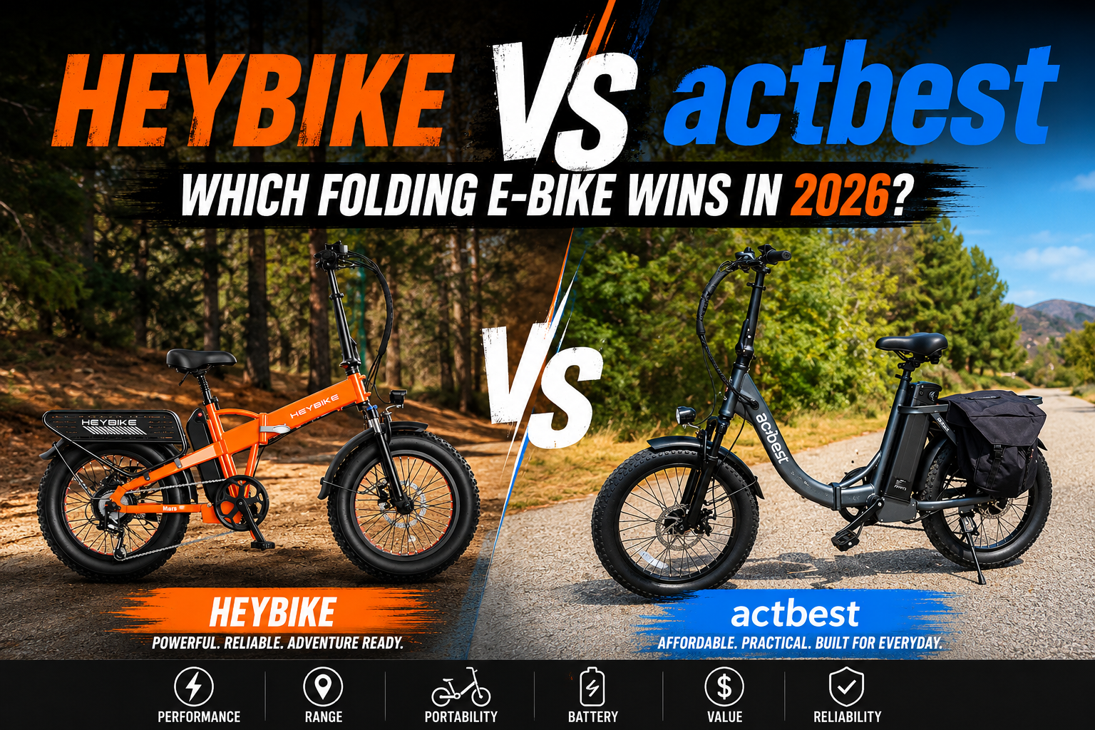 Heybike vs actbest: Which Folding E-Bike Wins in 2026?