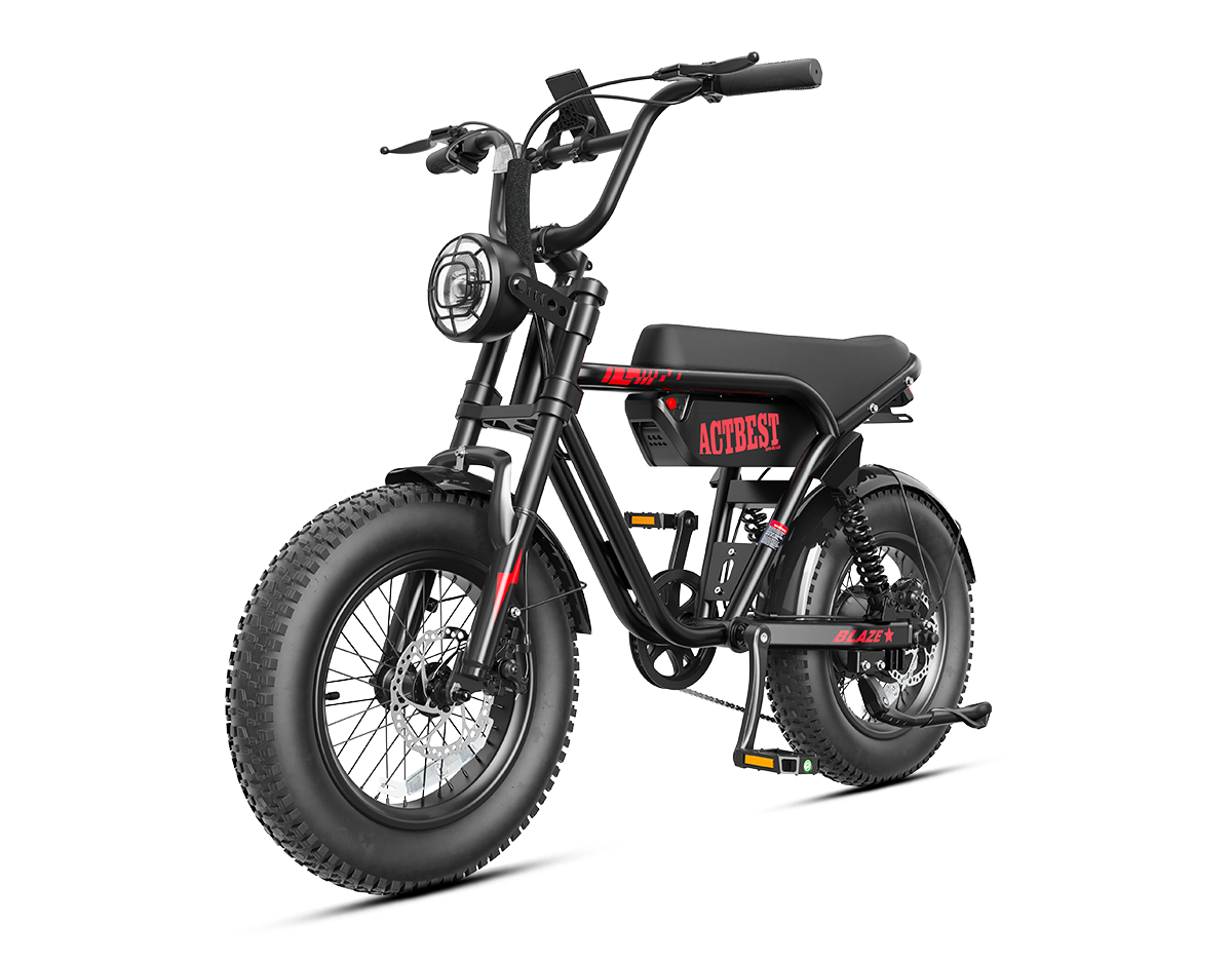 Blaze Plus 16"x4.0" 30MPH E-Bike for Teens