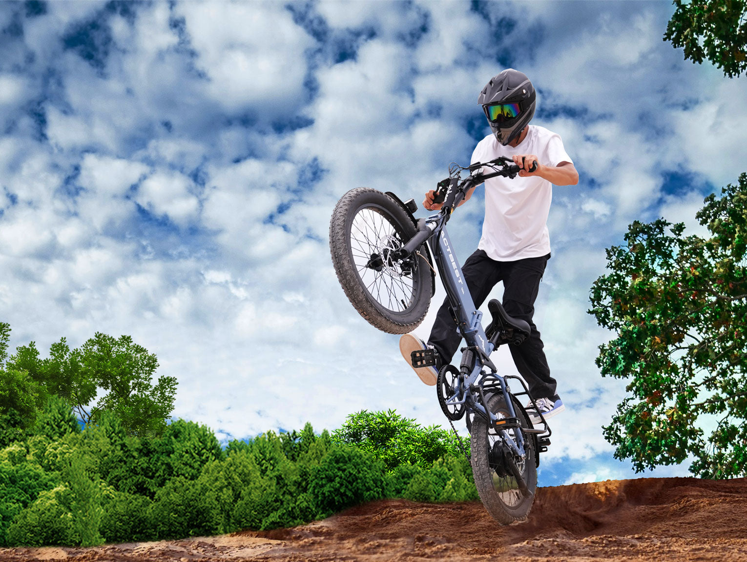 Summit Full Suspension Electric Bike