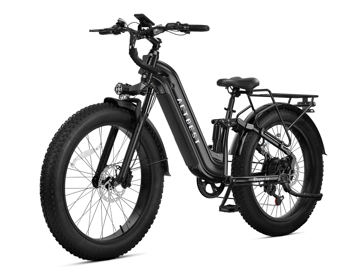 Blazer ST Ultra Full Suspension Mountain Electric Bike