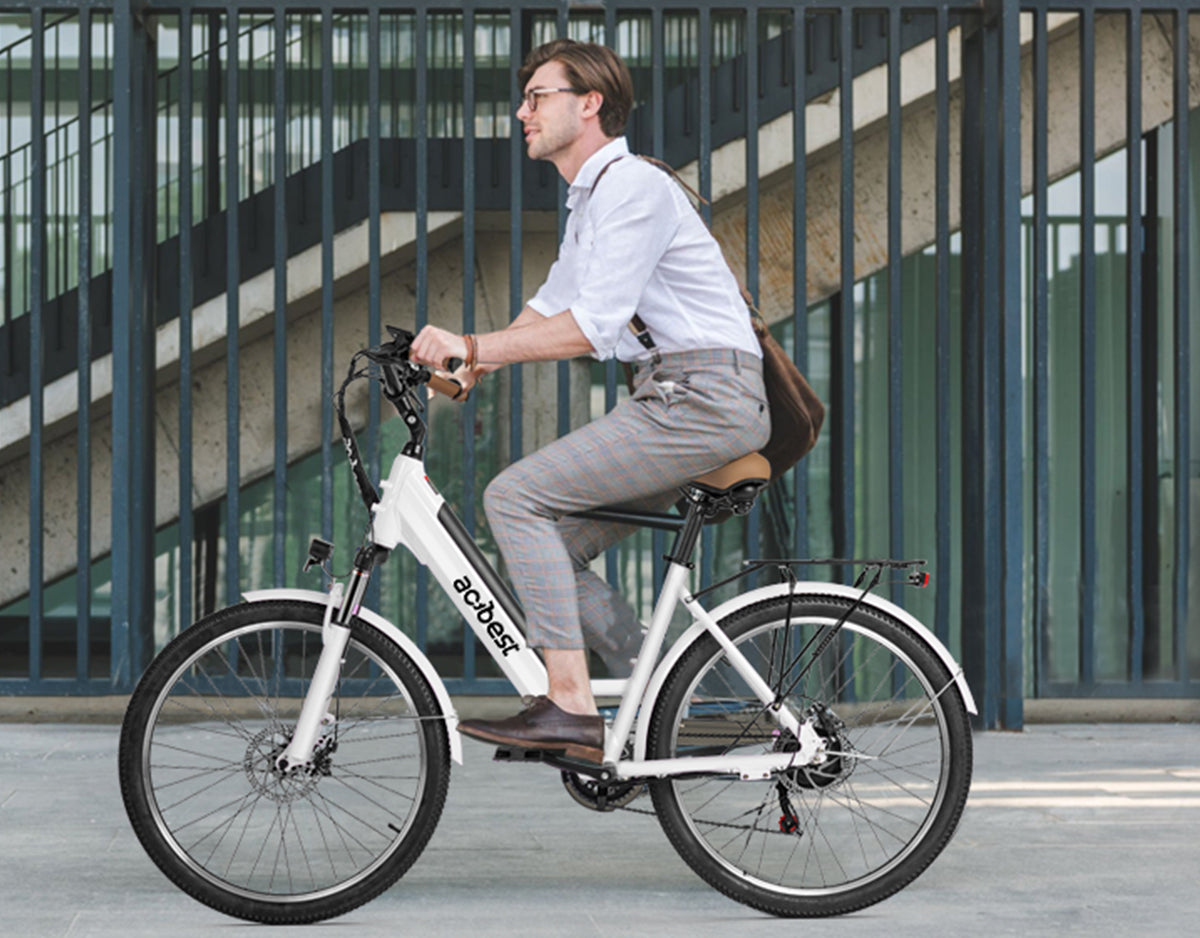 Core-Swept Electric Bike for Adults