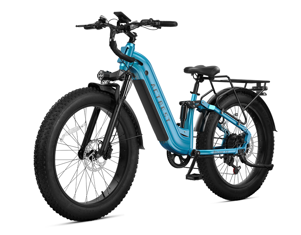 Blazer ST Ultra Full Suspension Mountain Electric Bike