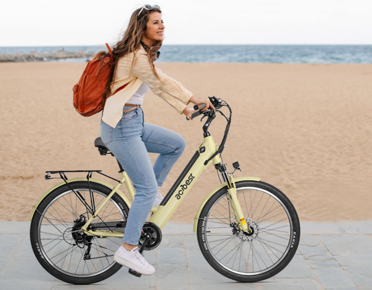 Core-Swept Electric Bike for Adults