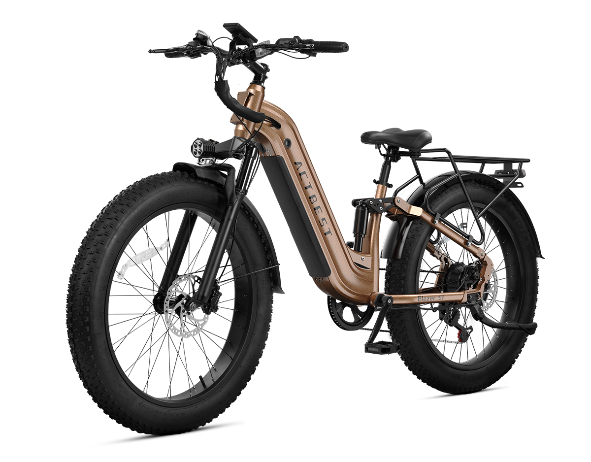 Blazer ST Ultra Full Suspension Mountain Electric Bike