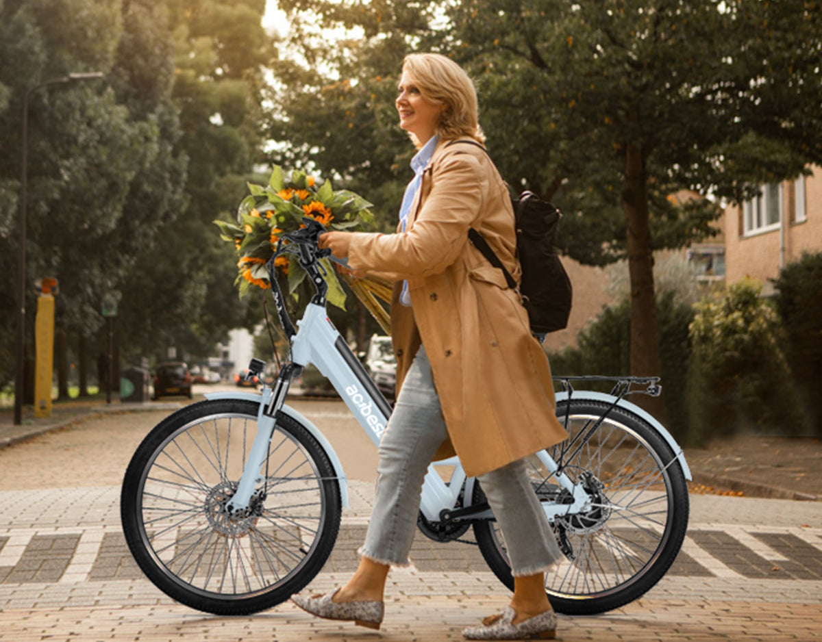 Core-Swept Electric Bike for Adults