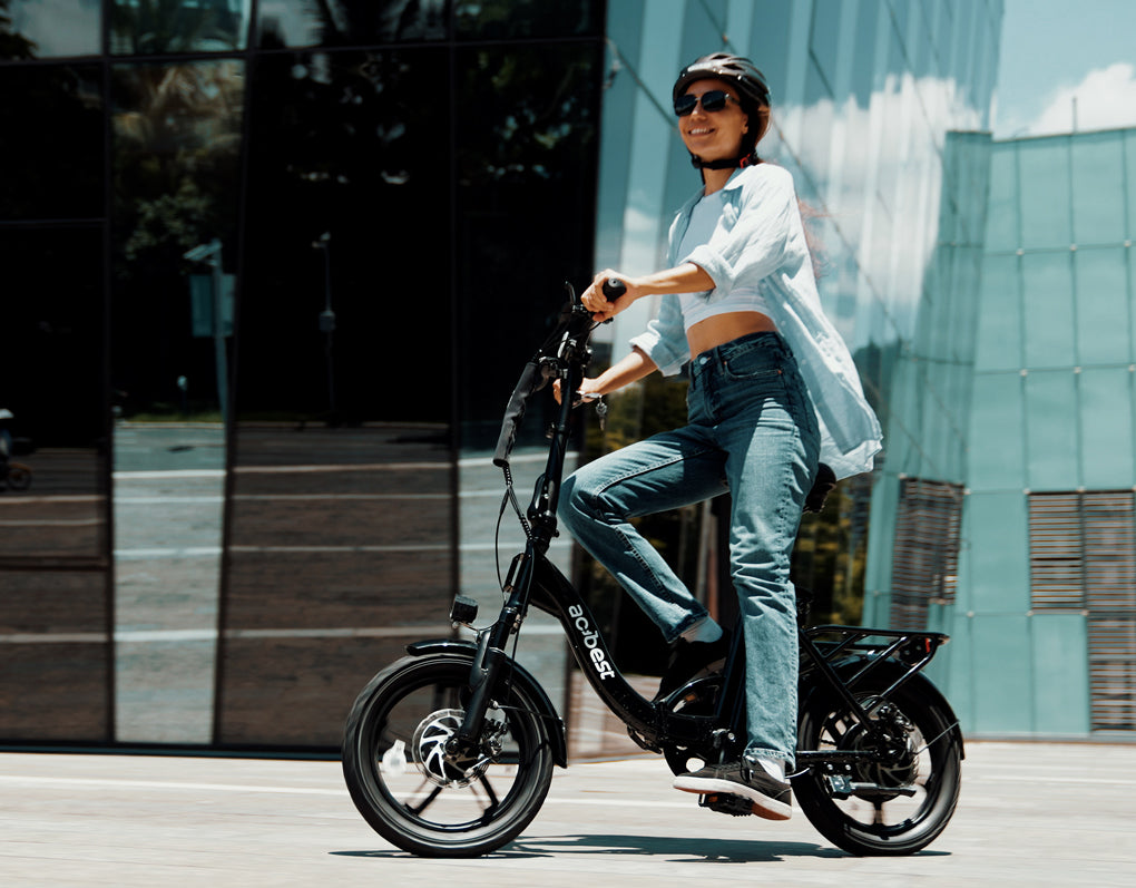 CityRun Se Folding Electric Bike for Adults