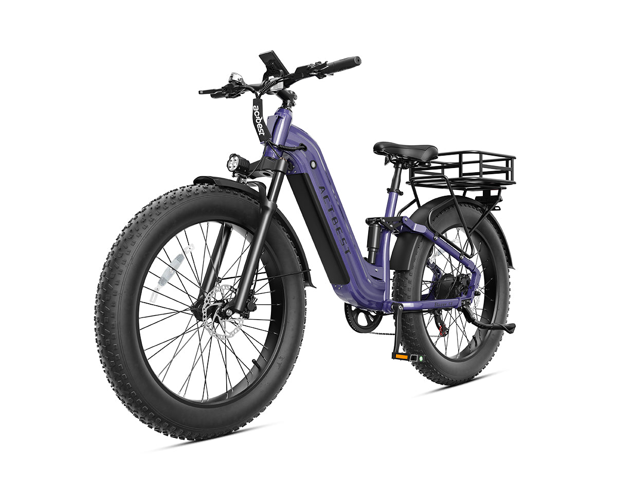 Blazer ST Ultra Full Suspension Hydraulic Brakes Electric Mountain Bike
