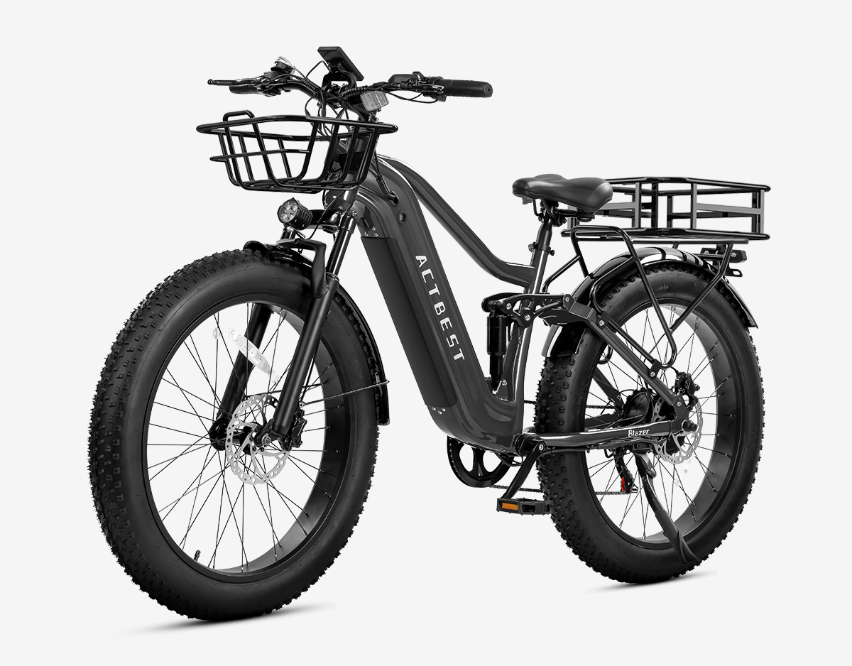 Blazer Ultra Full Suspension Mountain Electric Bike