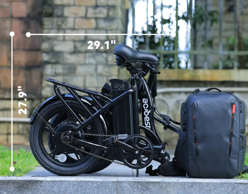 CityRun Se Folding Electric Bike for Adults