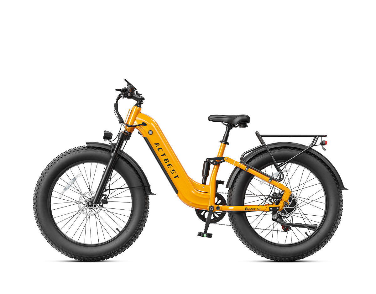 Blazer ST Ultra Full Suspension Hydraulic Brakes Electric Mountain Bike