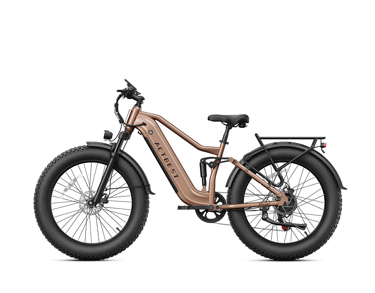 Blazer Ultra Full Suspension Hydraulic Brakes Electric Mountain Bike