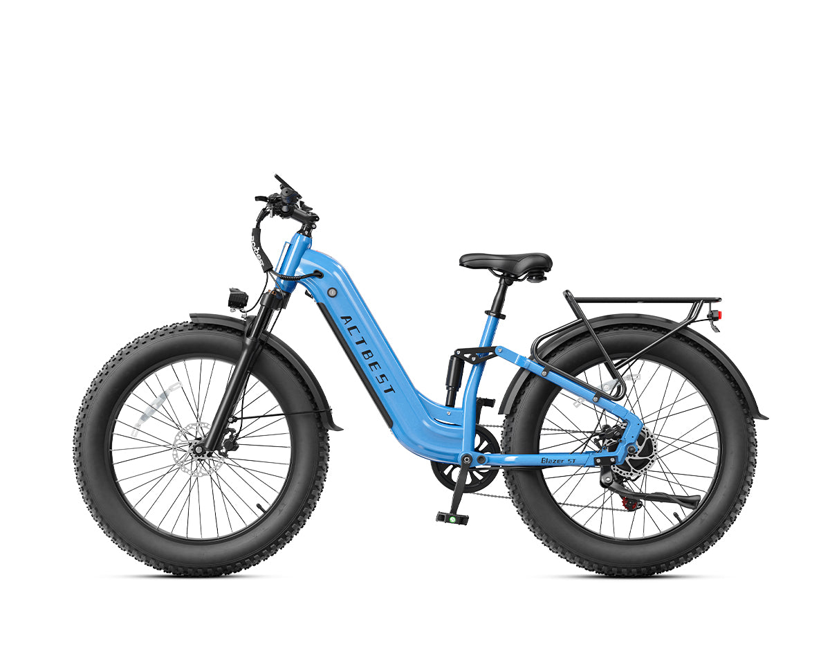 Blazer ST Ultra Full Suspension Hydraulic Brakes Electric Mountain Bike