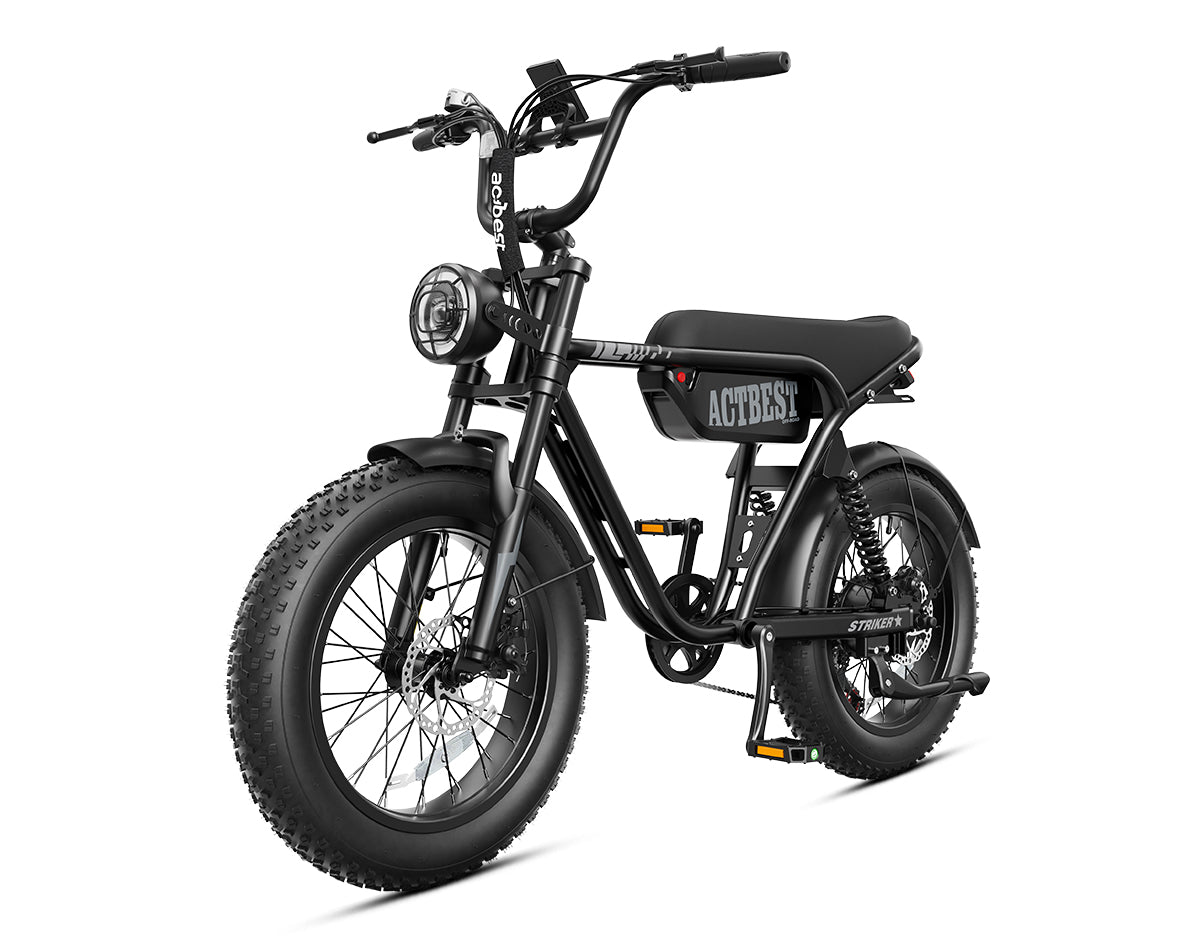Striker 20"x4.0" 35+MPH Moped-Style E-Bike