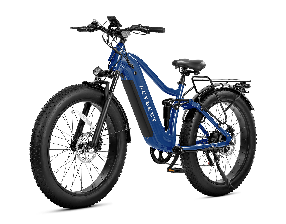 Blazer Ultra Full Suspension Mountain Electric Bike