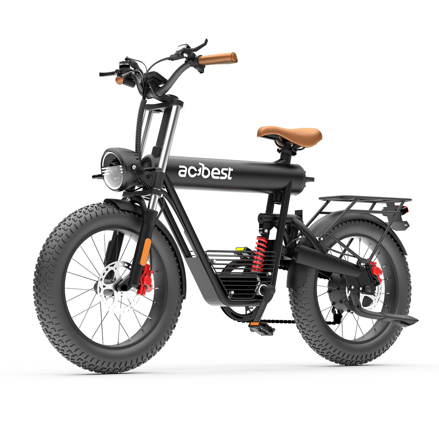 Actbest electric bike featuring wide tires and durable frame for off-road adventures.