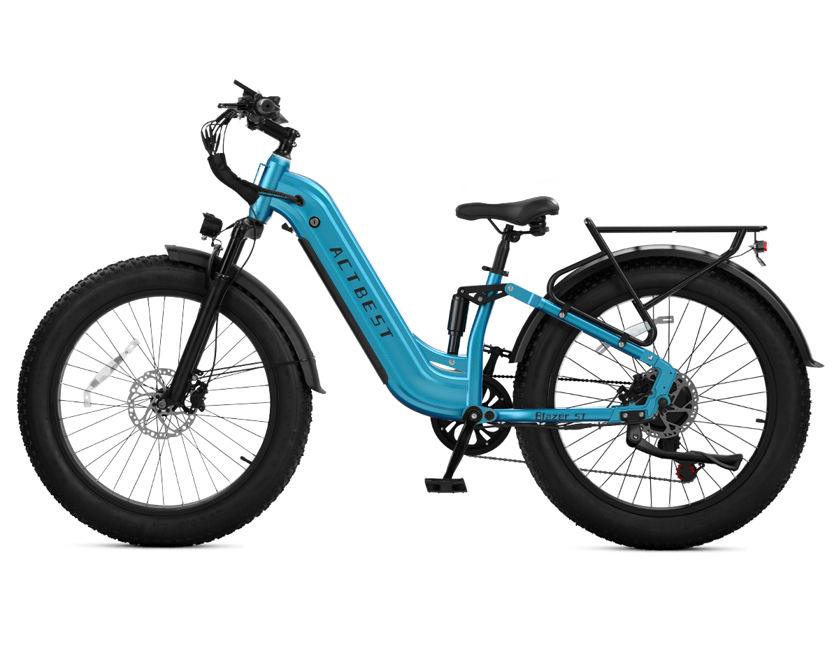 Blazer ST Ultra Full Suspension Mountain Electric Bike