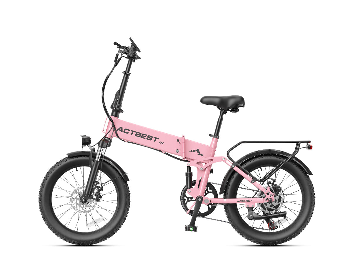 Summit Full Suspension Folding Electric Bike