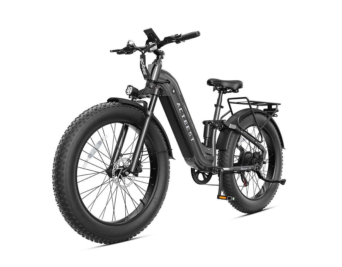 Blazer ST Ultra Full Suspension Hydraulic Brakes Electric Mountain Bike