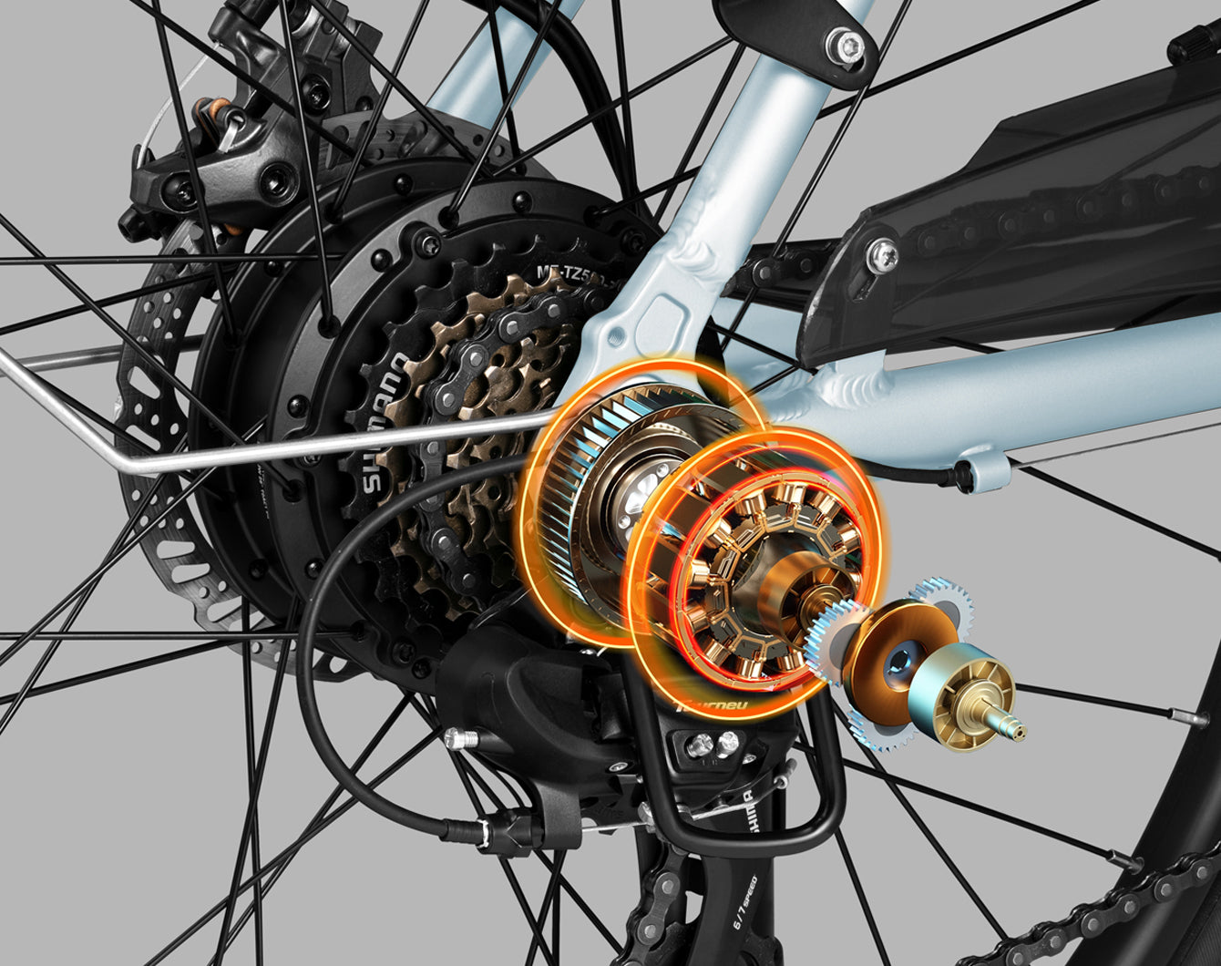 Power Your Ride with a 750W Brushless Motor & 55Nm TorqueUltimate eBike Performance