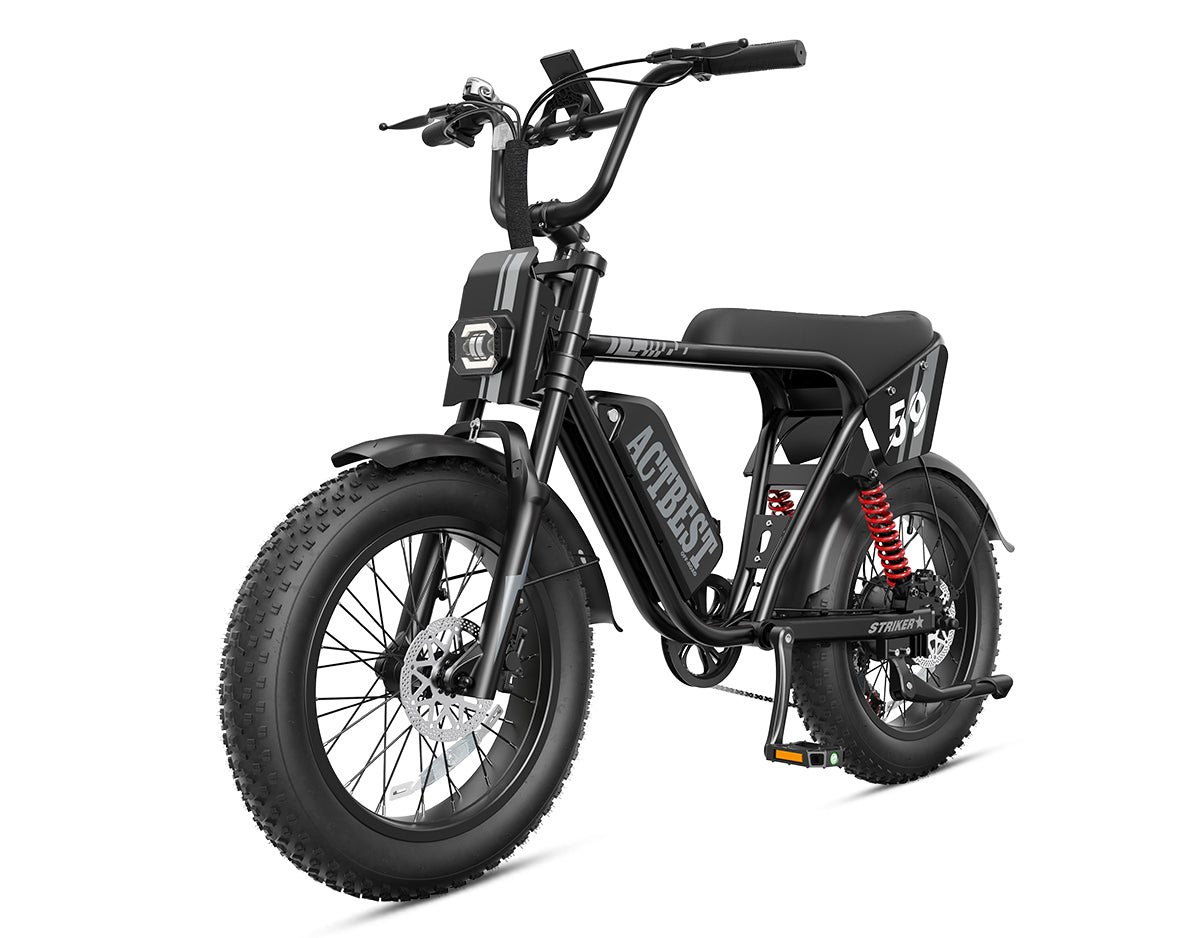 Striker Plus 20"x4.0" 37MPH Moped-Style E-Bike