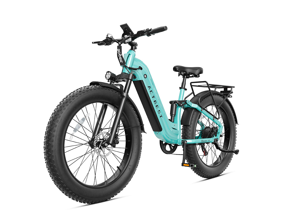 Blazer ST Ultra Full Suspension Hydraulic Brakes Electric Mountain Bike