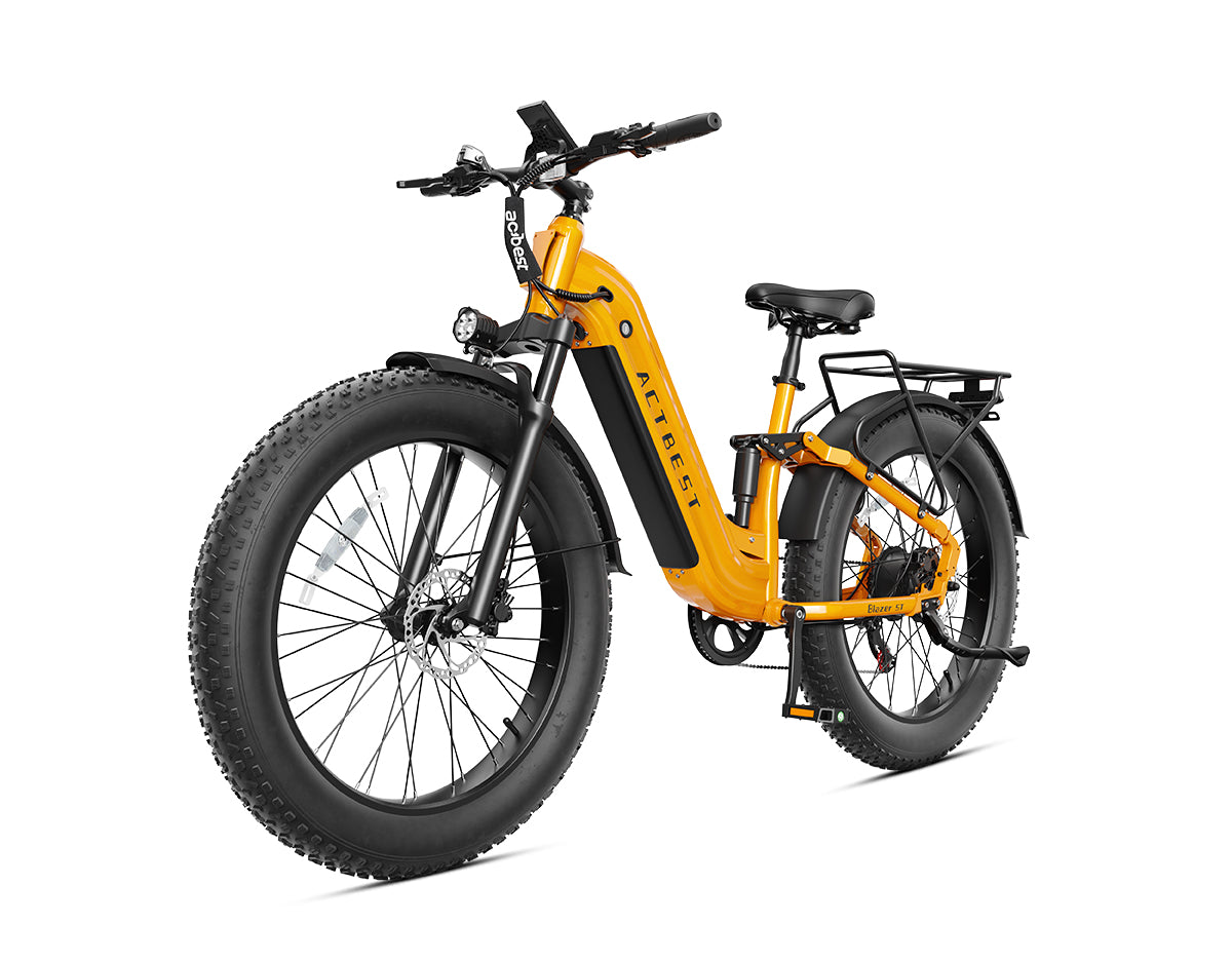 Blazer ST Ultra Full Suspension Hydraulic Brakes Electric Mountain Bike