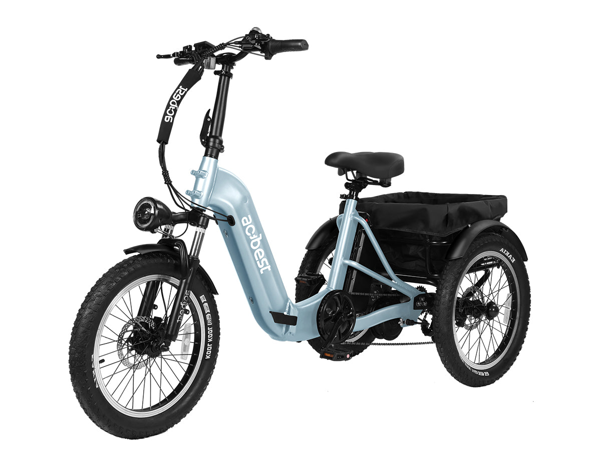 Triker Folding 3 Wheels Electric Bike