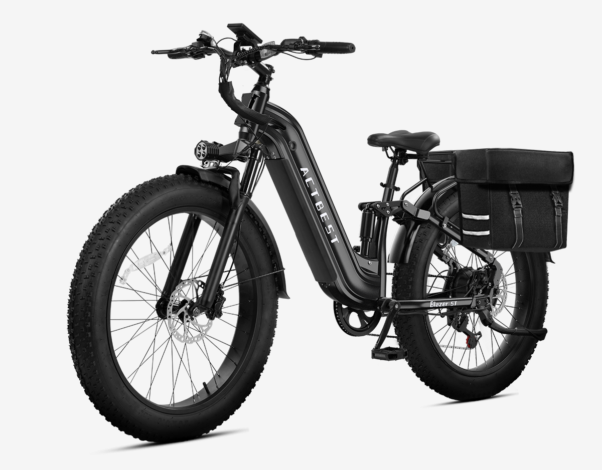 Blazer ST Ultra Full Suspension Mountain Electric Bike