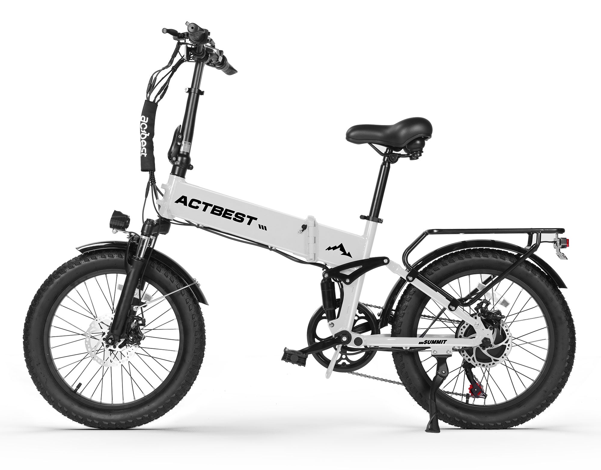 Summit Full Suspension Folding Electric Bike