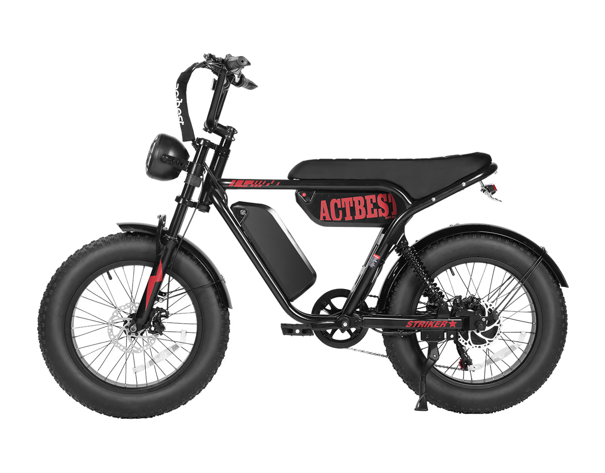 Striker 20"x4.0" Moped-Style E-Bike