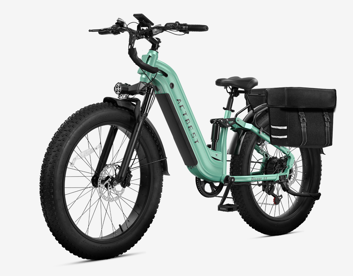 Blazer ST Ultra Full Suspension Mountain Electric Bike