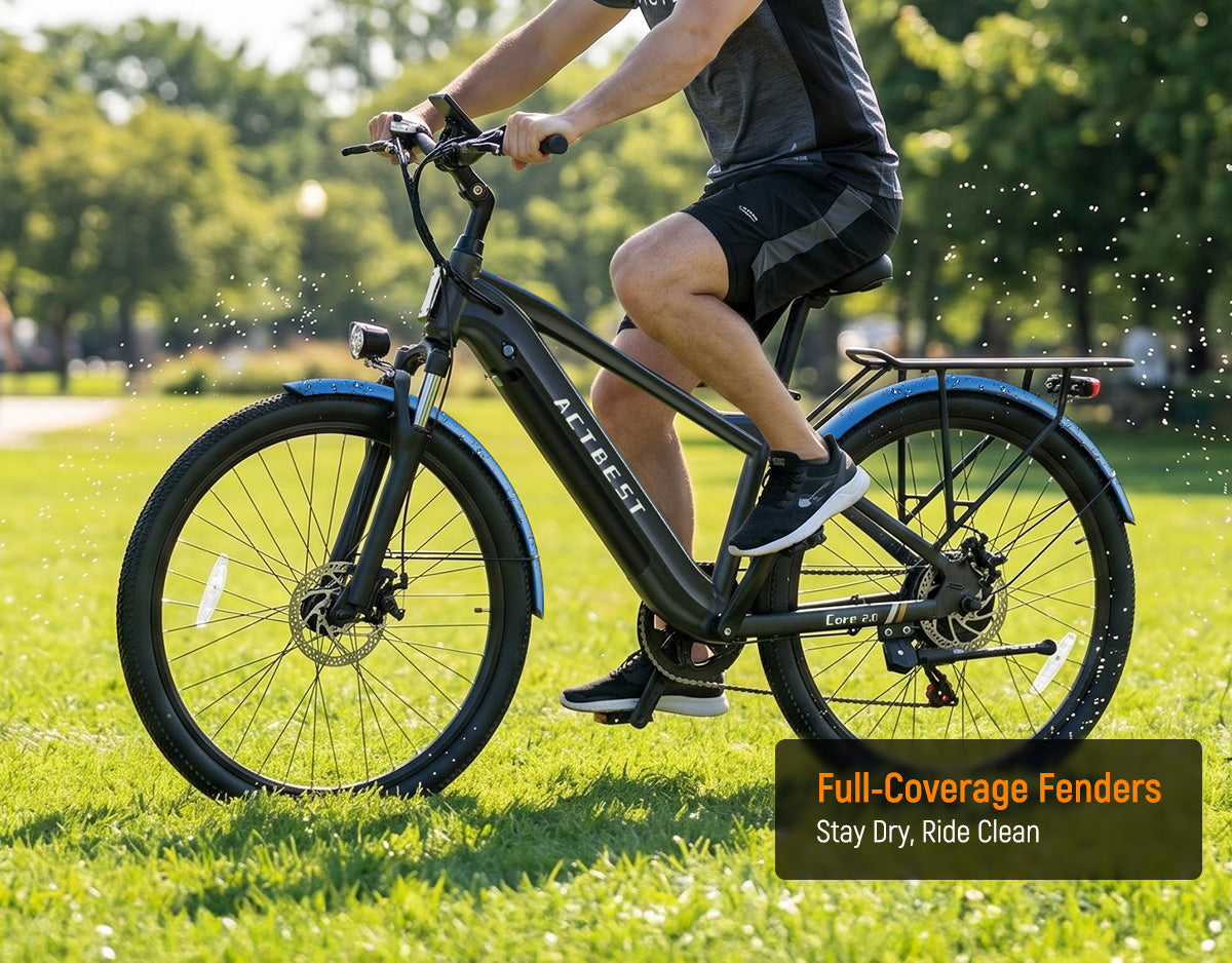 Core 2.0 27.5-Inch Torque Sensor City Commuter Electric Bike for Adults