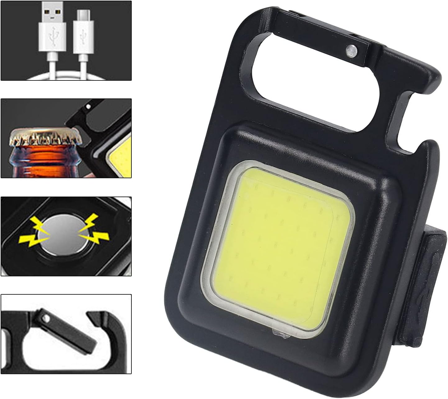 Rechargeable Keychain Flashlight