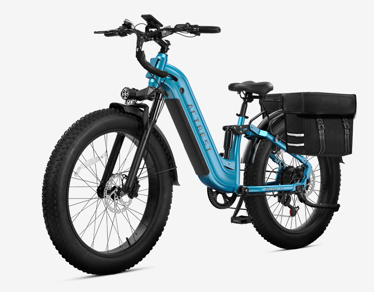 Blazer ST Ultra Full Suspension Mountain Electric Bike