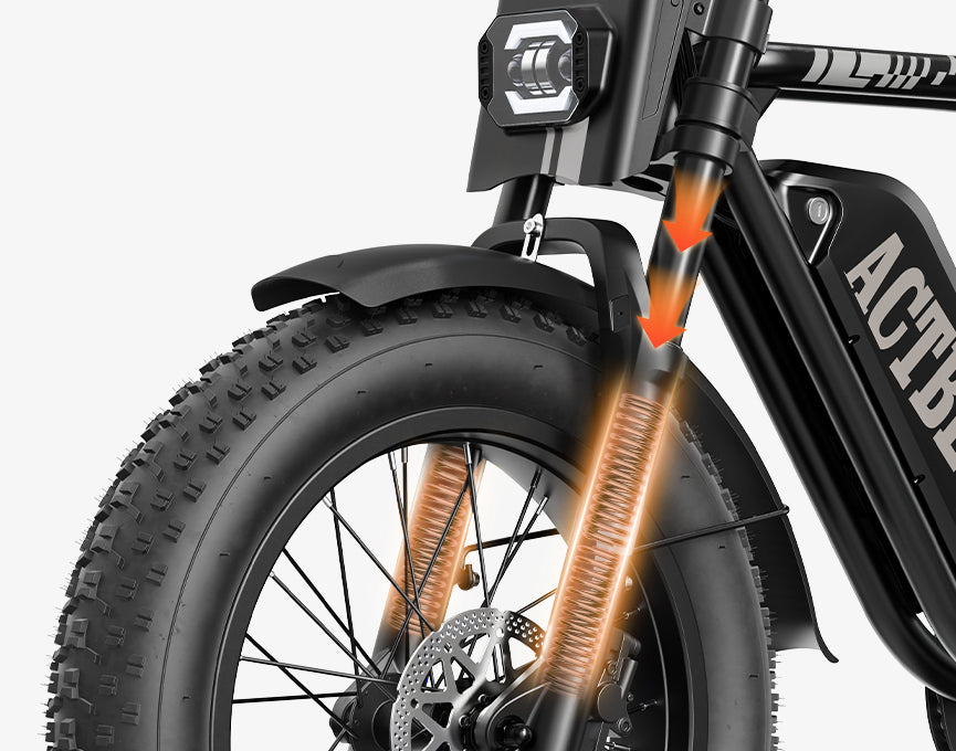 Striker Plus 20"x4.0" 37MPH Moped-Style E-Bike