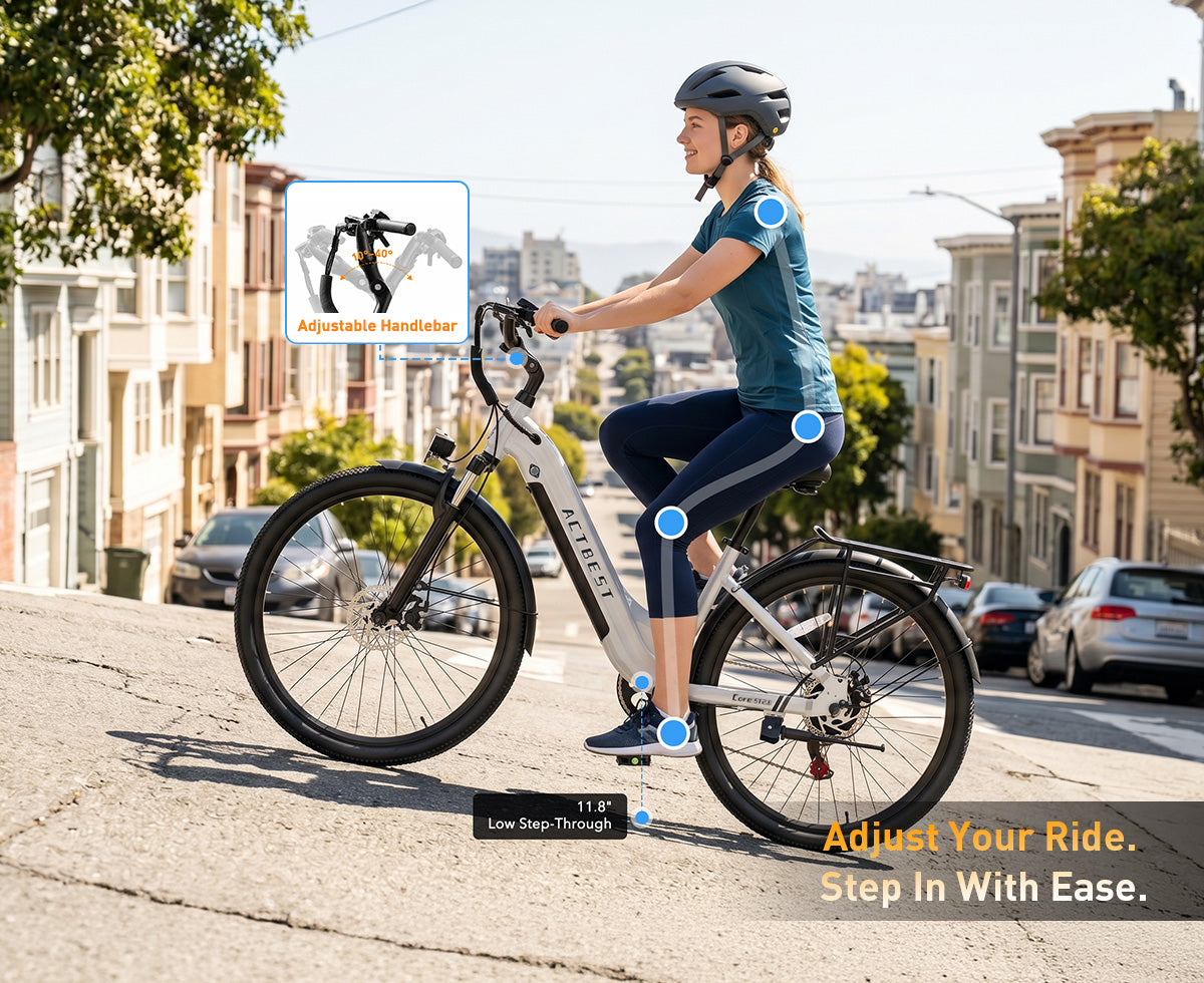 Core ST 2.0 27.5-Inch Torque Sensor City Commuter Electric Bike for Adults
