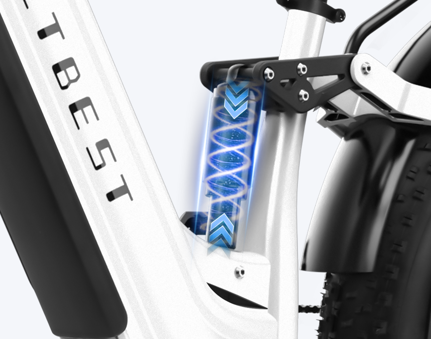 Blazer ST Ultra Full Suspension Mountain Electric Bike