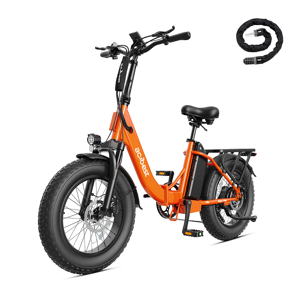 Mars Plus ST Foldable Step-Through Utility Electric Bike