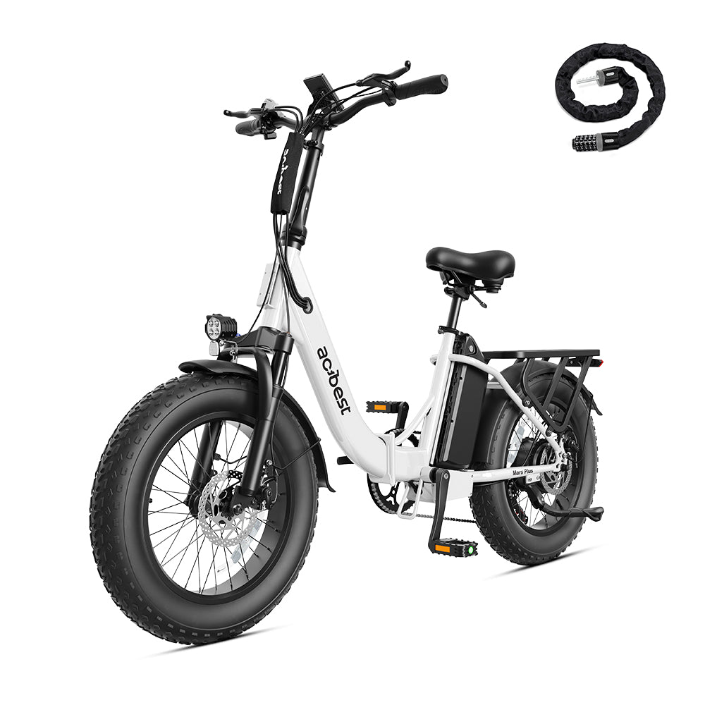 Mars Plus ST Foldable Step-Through Utility Electric Bike