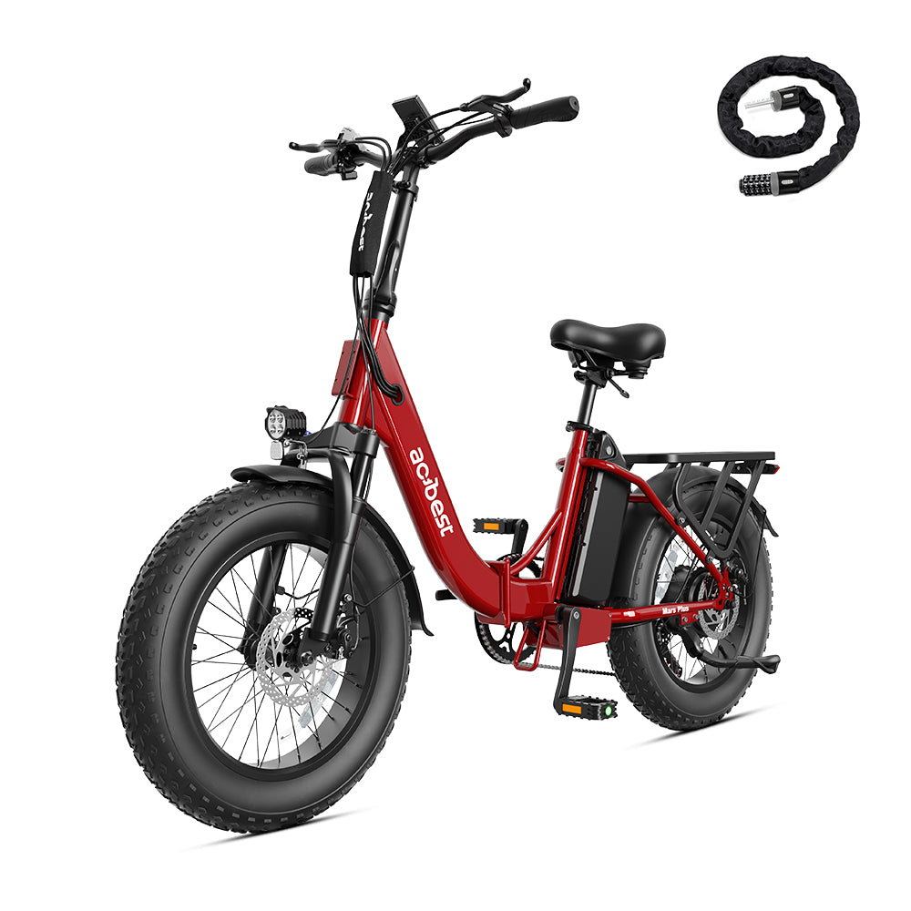 Mars Plus ST Foldable Step-Through Utility Electric Bike