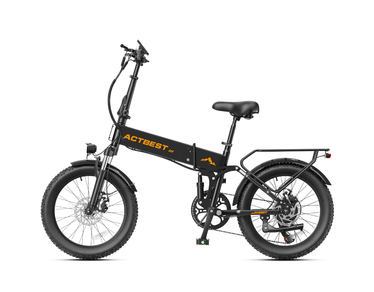 Summit Full Suspension Folding Electric Bike