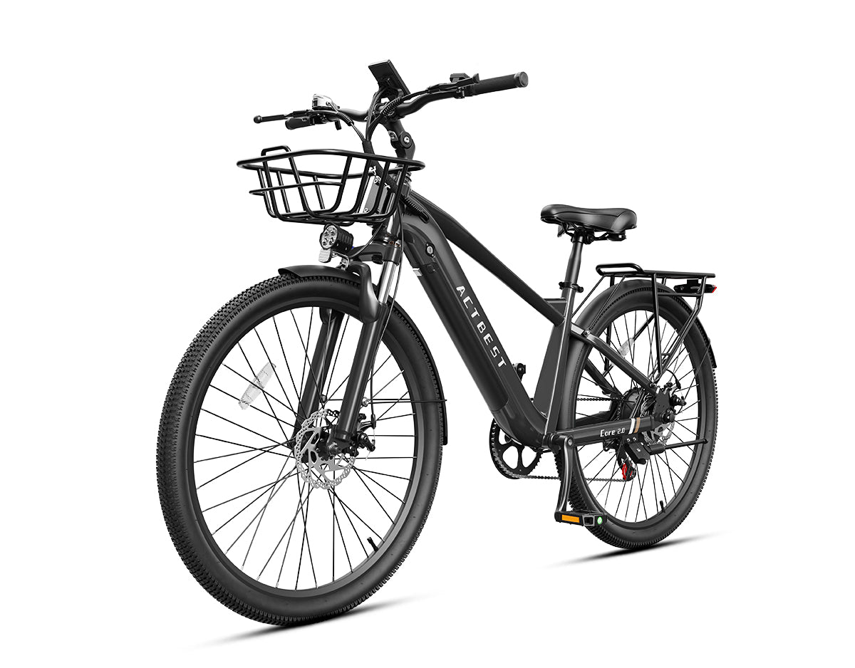 Core Pro 27.5-Inch Torque Sensor City Commuter Electric Bike for Adults