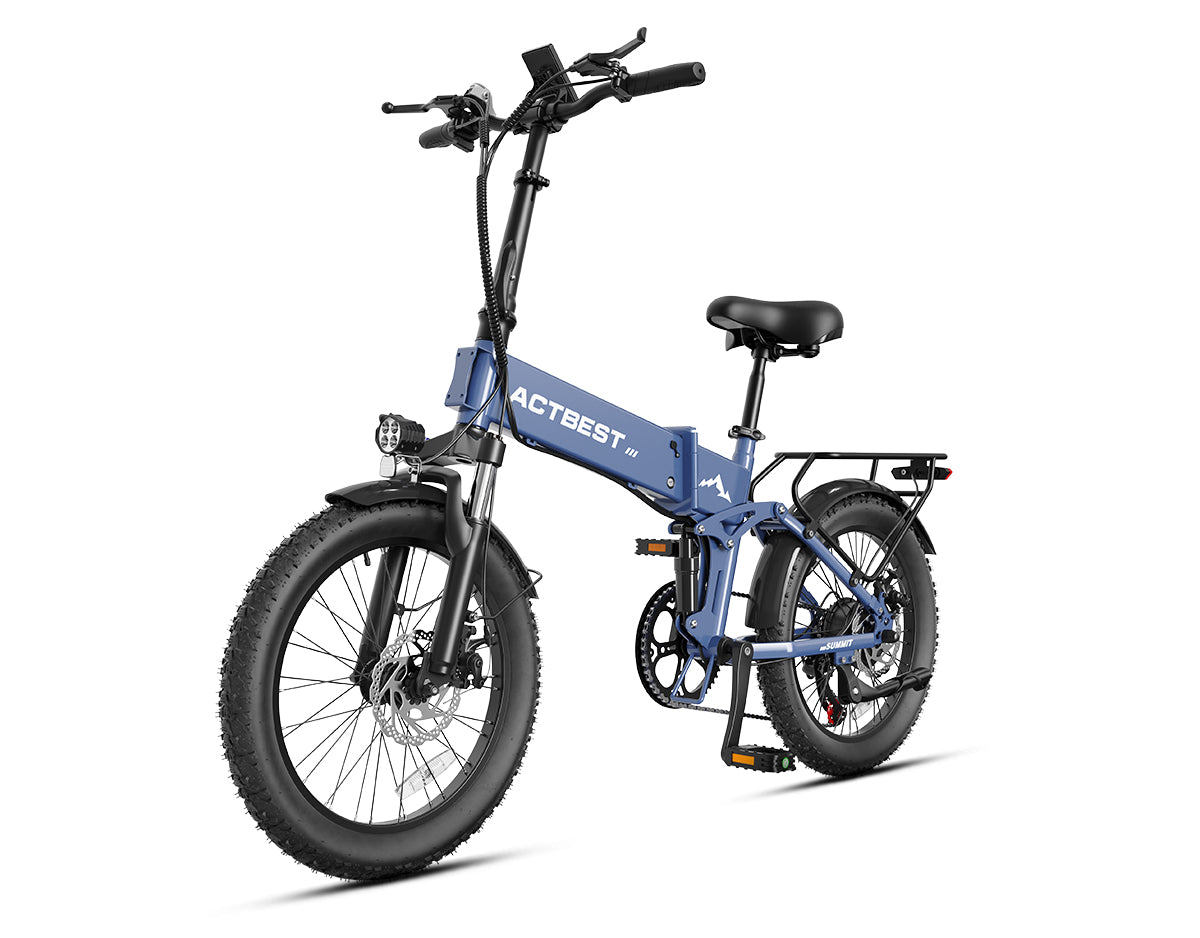 Summit Full Suspension Folding Electric Bike