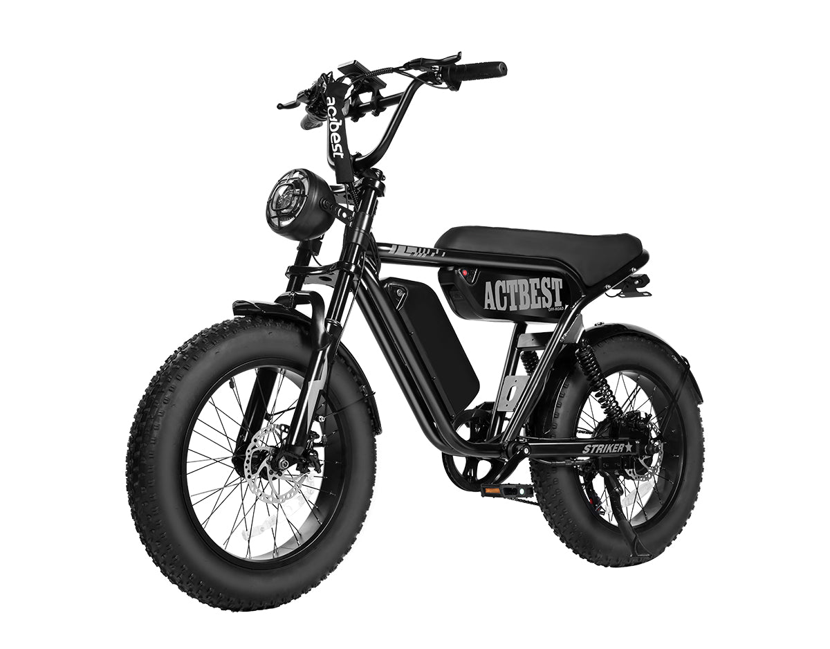 Striker 20"x4.0" 28MPH Moped-Style E-Bike