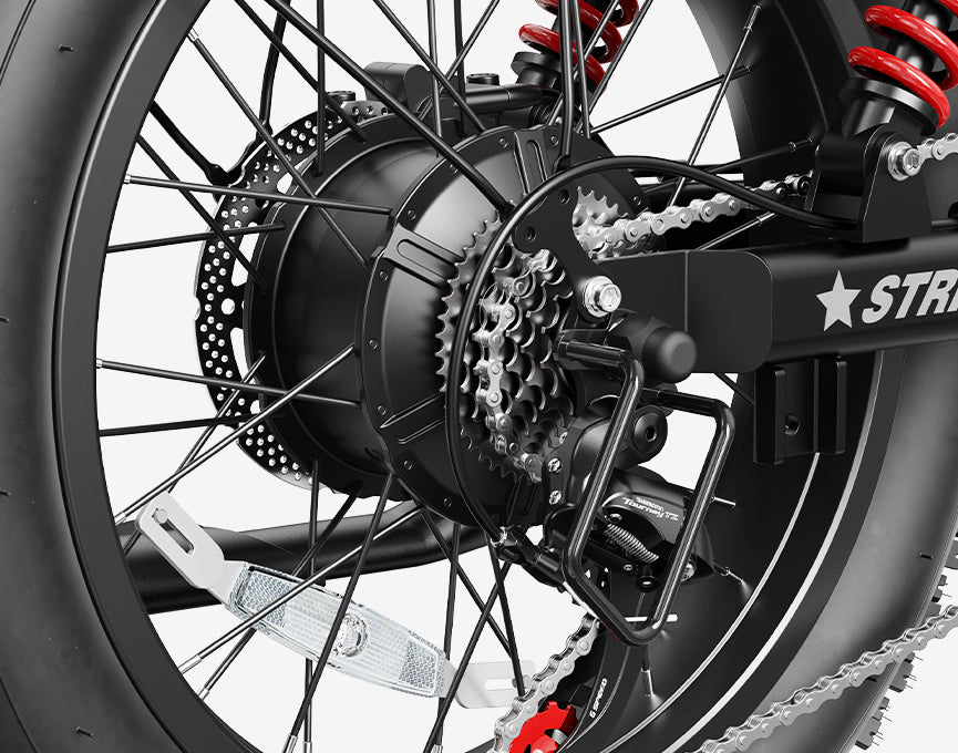 Striker Plus 20"x4.0" 37MPH Moped-Style E-Bike