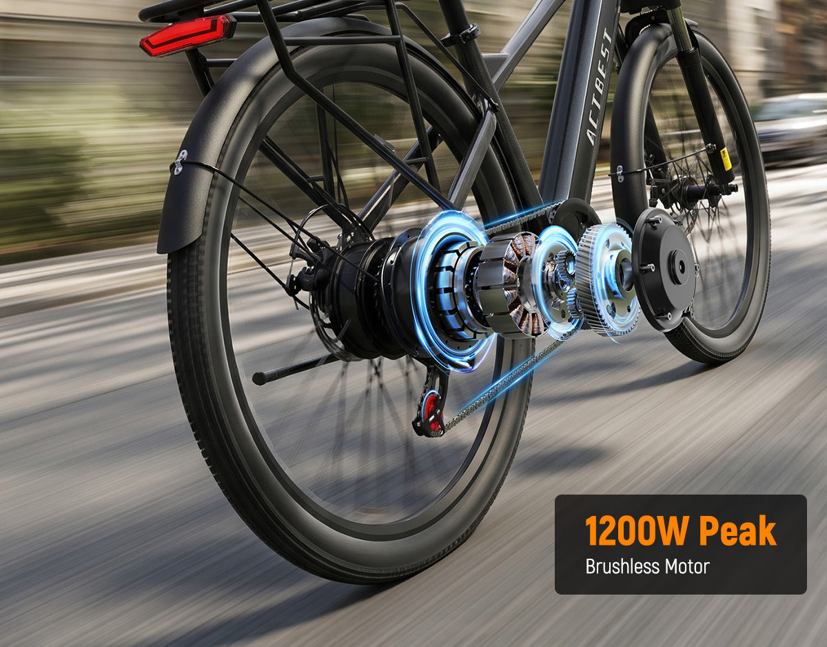 Core 2.0 27.5-Inch Torque Sensor City Commuter Electric Bike for Adults