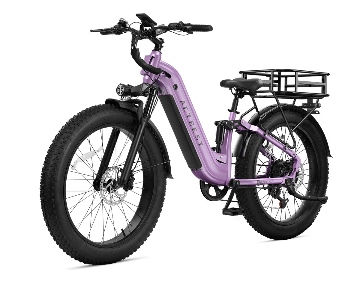 Blazer ST Ultra Full Suspension Hydraulic Brakes Electric Mountain Bike