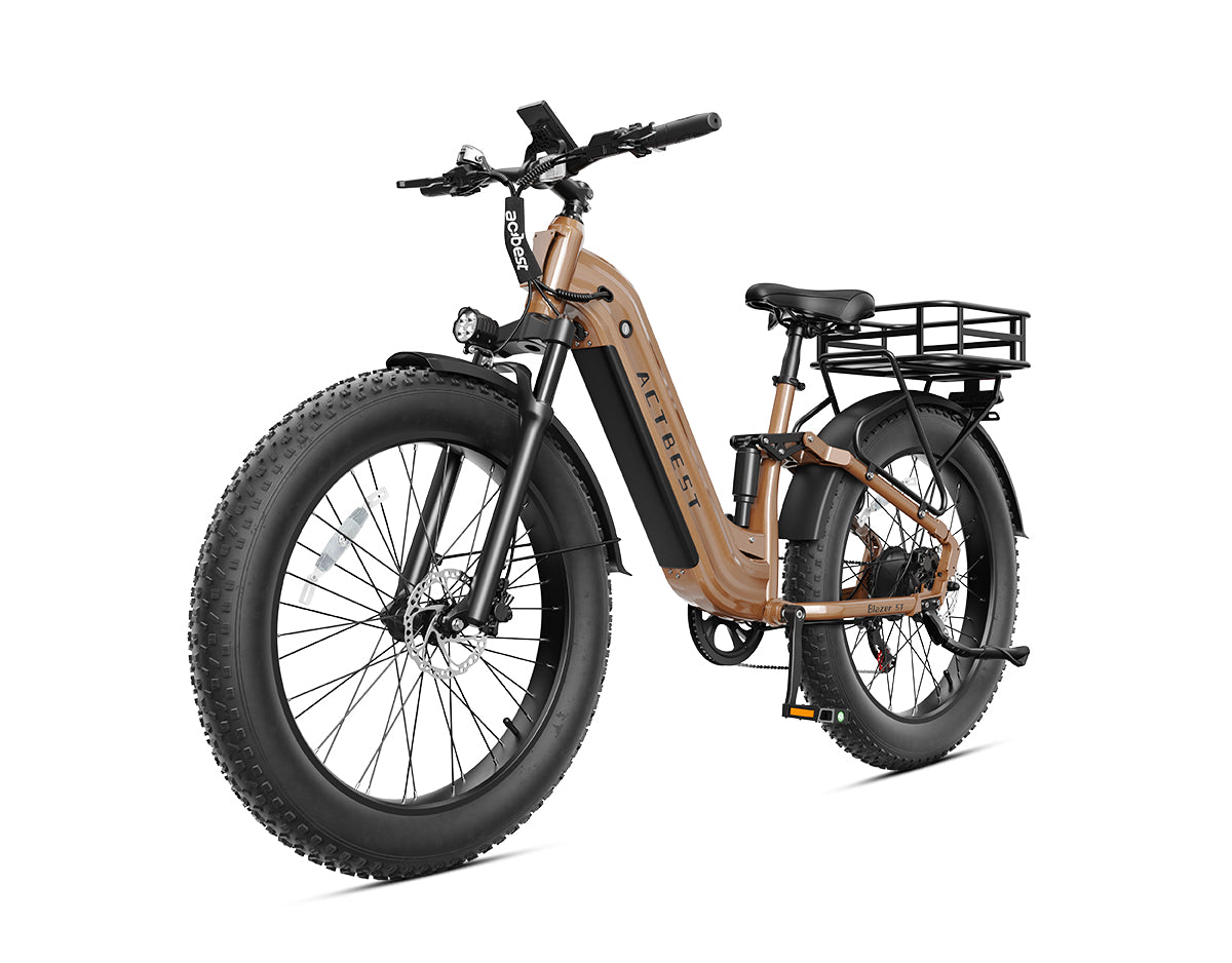 Blazer ST Ultra Full Suspension Hydraulic Brakes Electric Mountain Bike