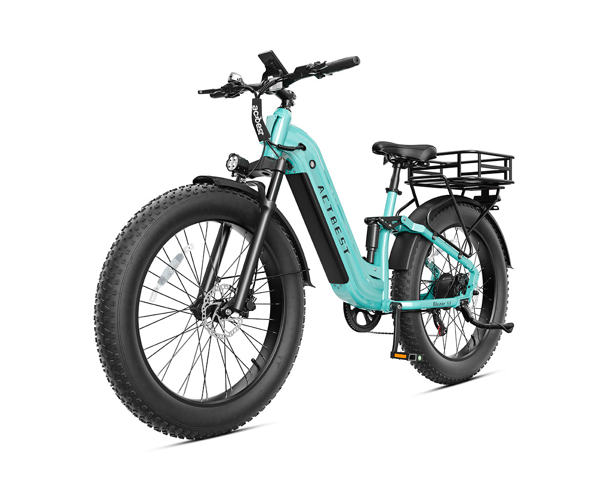 Blazer ST Ultra Full Suspension Hydraulic Brakes Electric Mountain Bike
