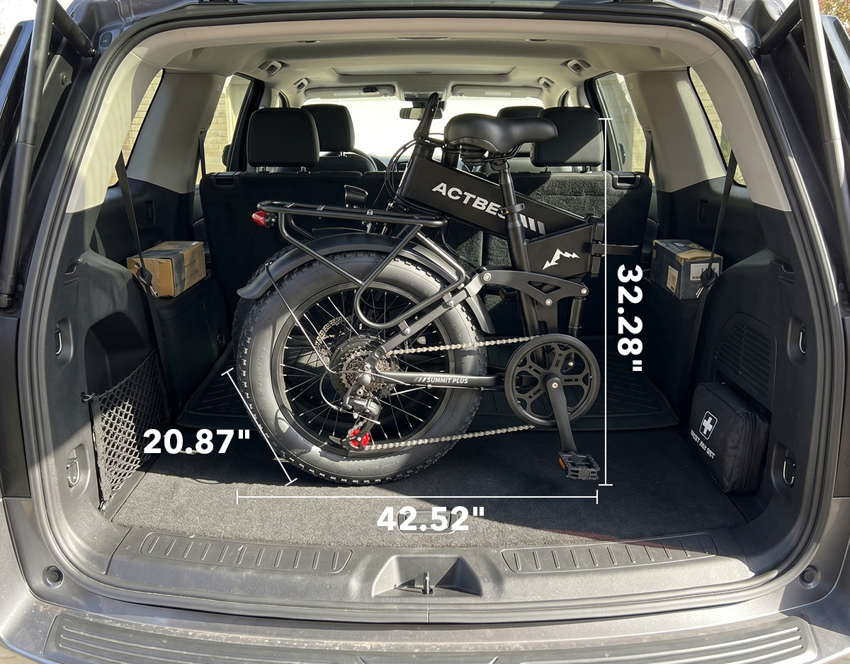 summit plus folding size
